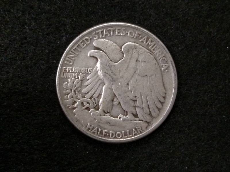 lot 78 image: 1944 Walking Liberty Silver Half Do...