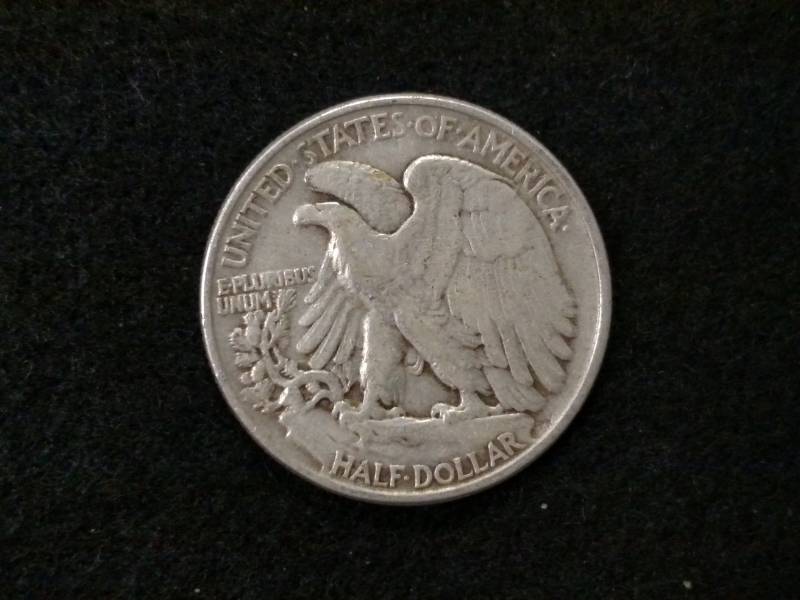 lot 83 image: 1946 Walking Liberty Silver Half Do...
