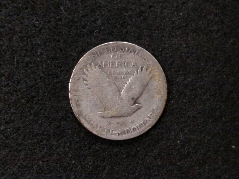 lot 105 image: 1926 Standing Liberty Silver Quarte...