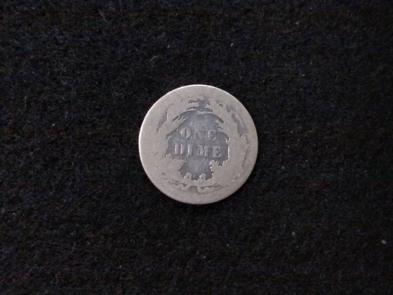 lot 109 image: 1888 Seated Liberty Silver Dime...