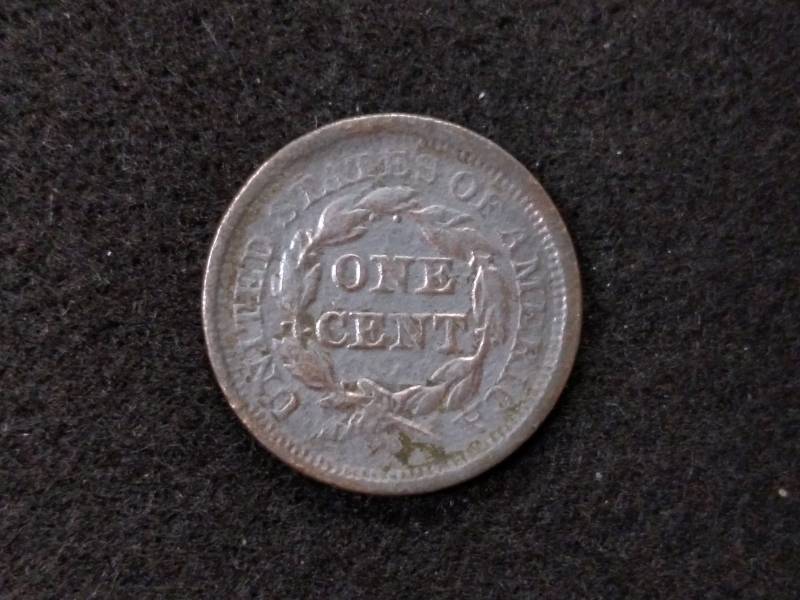 lot 116 image: 1849 Large Cent...