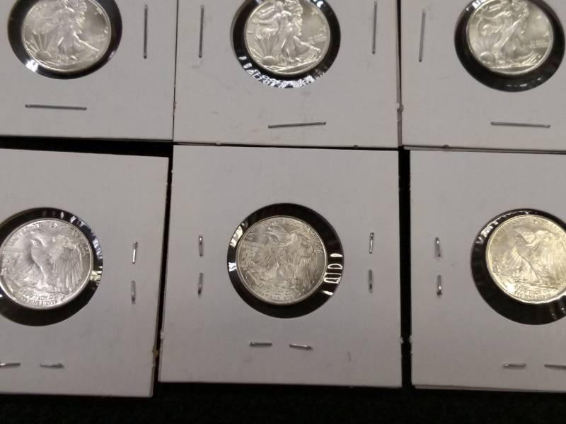 lot 117 image: (10) 110 Ounce .999 Silver Coins...