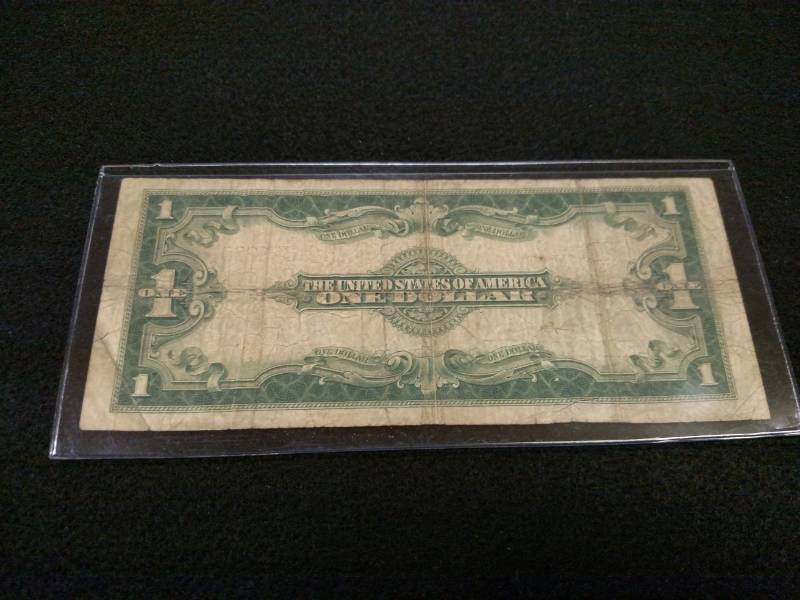 lot 126 image: 1923 Large Size One Dollar Silver C...