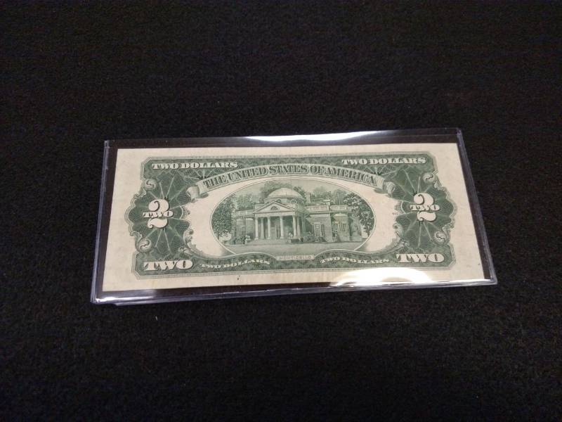 lot 129 image: 1953 C Two Dollars Red Seal Note...