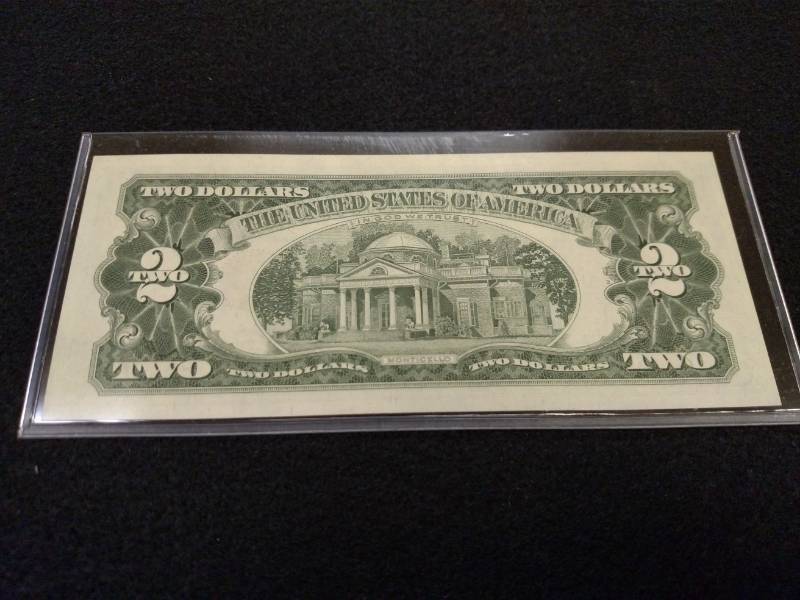 lot 130 image: 1963 Two Dollars Red Seal Note, Unc...