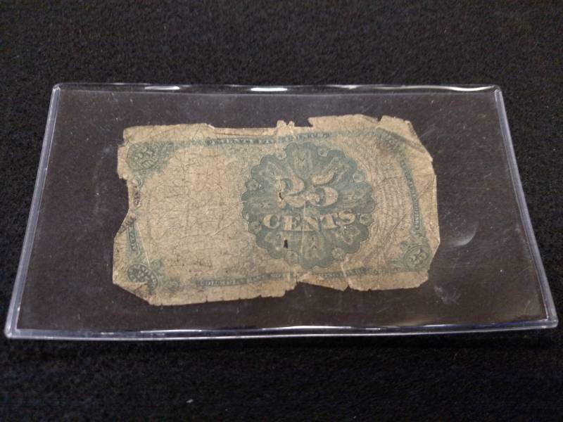 lot 136 image: 1874 Twenty Five Cents Fractional C...