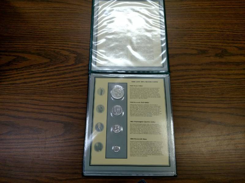 lot 137 image: The Last Silver U.S. Coins & Silver...