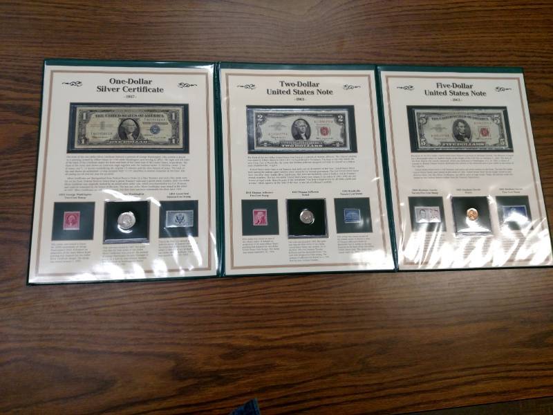 lot 138 image: Historic U.S. Currency Collection...