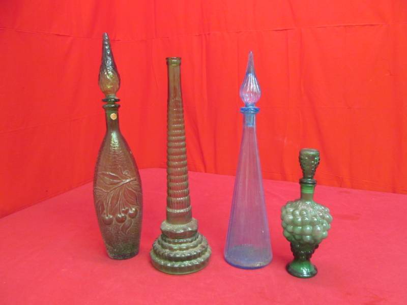 Vintage Liquor decanters