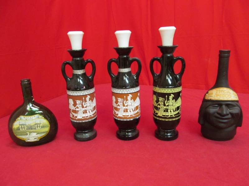 Vintage Liquor decanters