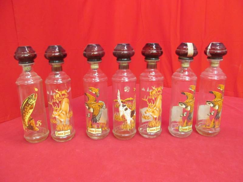 Vintage Liquor decanters