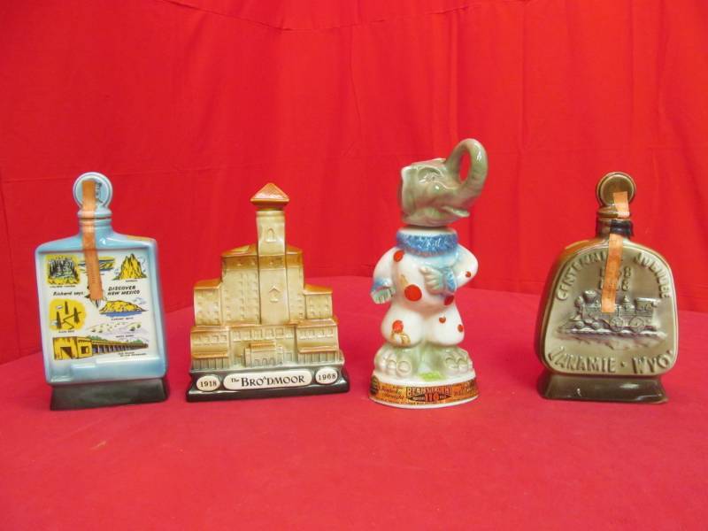Vintage Liquor decanters