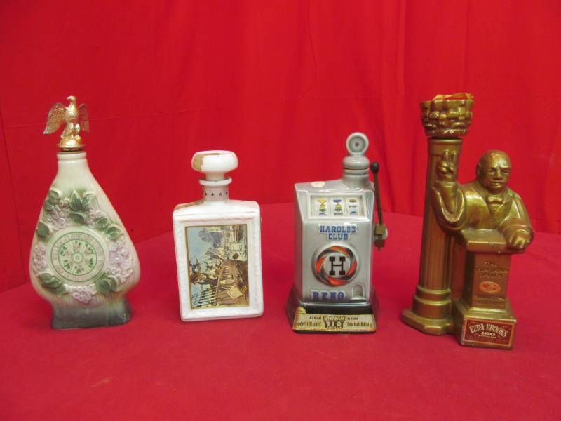 Vintage Liquor decanters