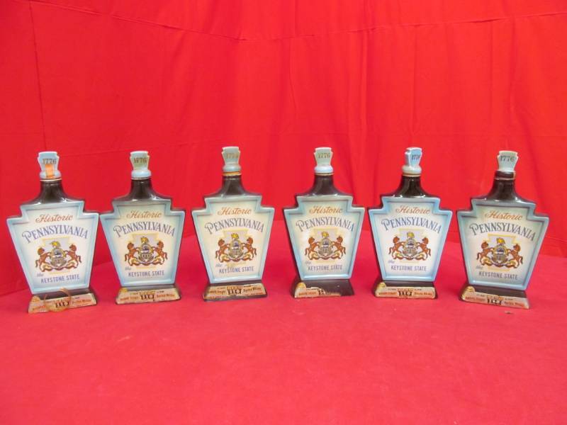 Vintage Liquor decanters