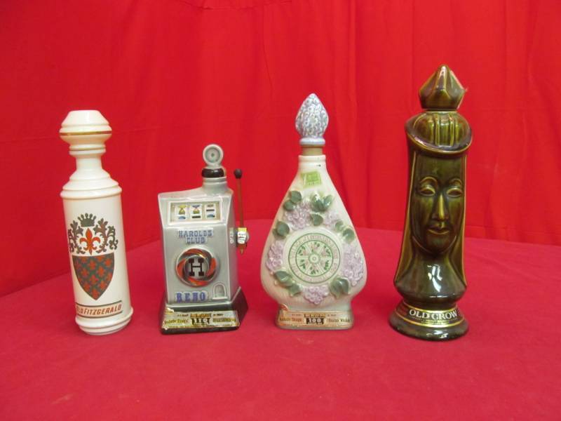 Vintage Liquor decanters