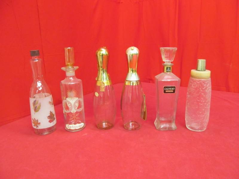 Vintage Liquor decanters