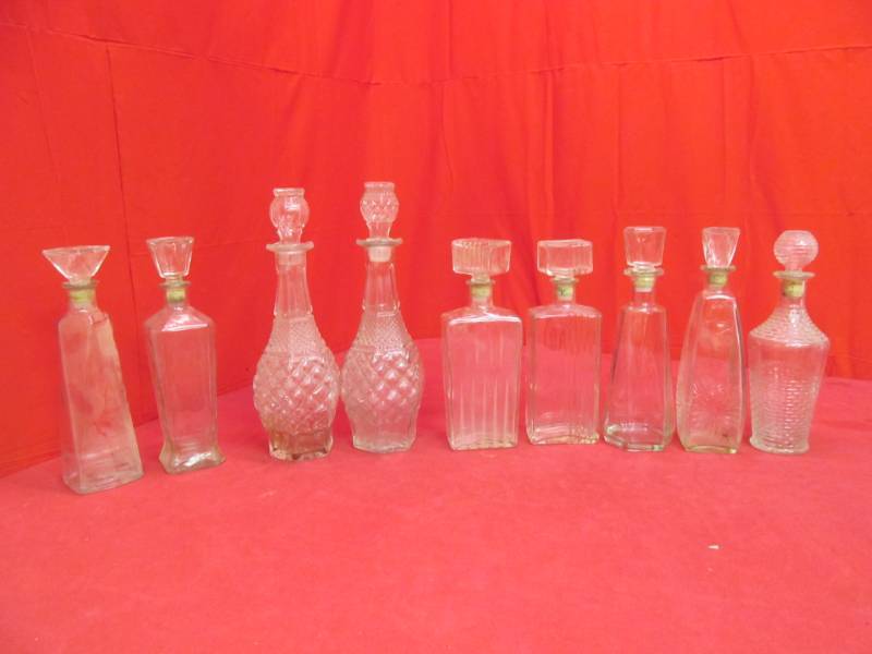 Vintage Liquor decanters