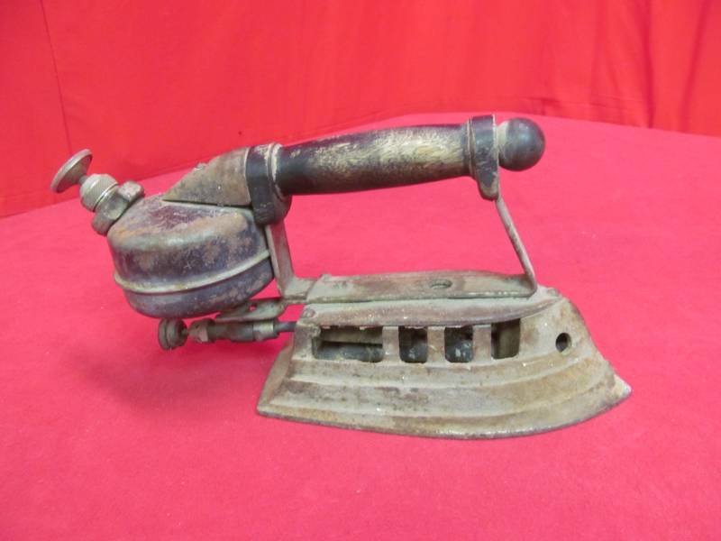 vintage gas iron