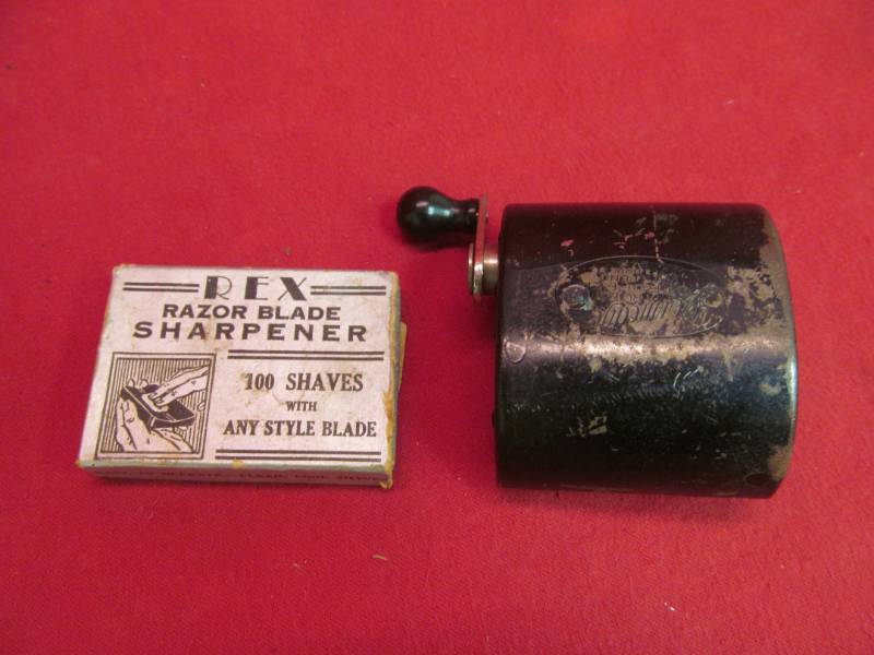 vintage shaving items