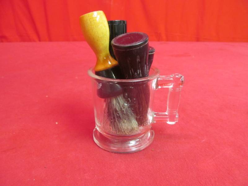 vintage shaving items