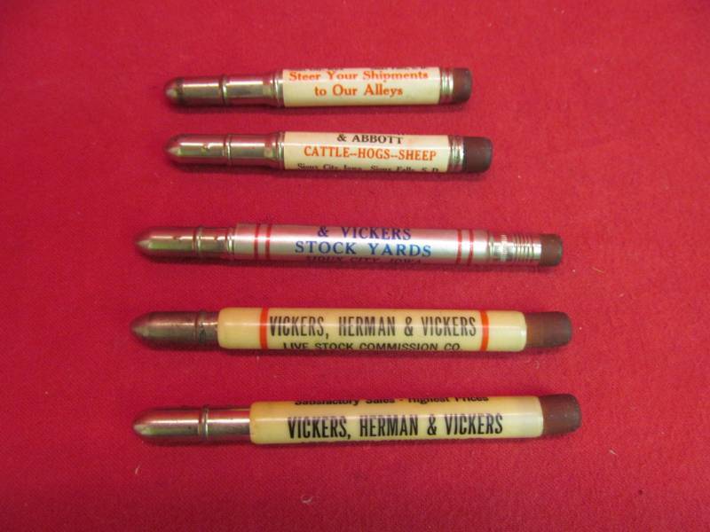 Vintage stock yard pencils