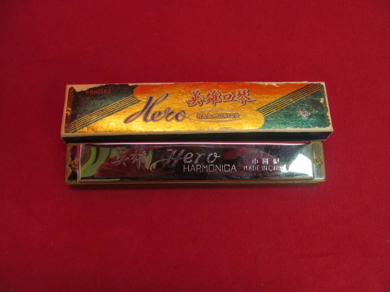 vintage harmonica