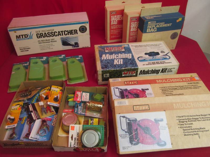 Arnold  air filters, grass catcher bags, coaxial bushings