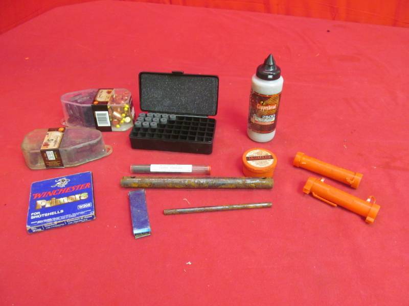 Muzzleloader supplies