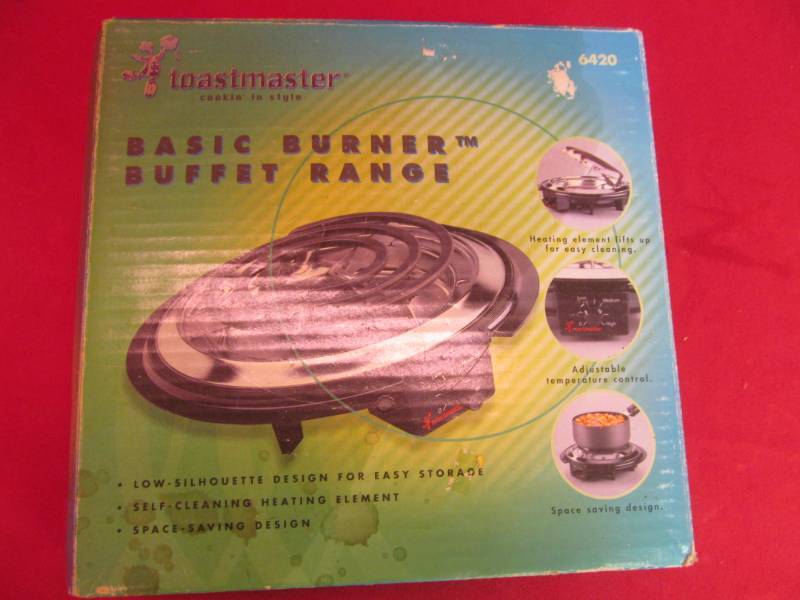 Toastmaster burner buffet range