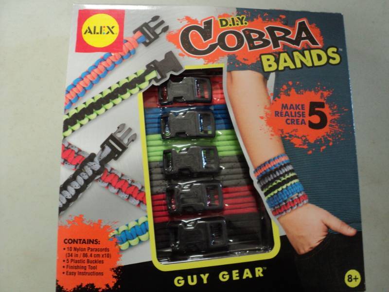 lot 11 image: Alex DIY Cobra Bands...