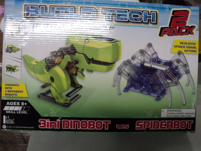 lot 15 image: Build Tech 2 pack 3 in 1 Dinobot vs...