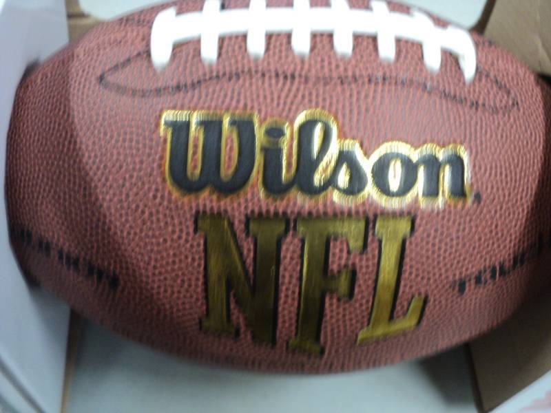 lot 66 image: Wilson NFL Football...
