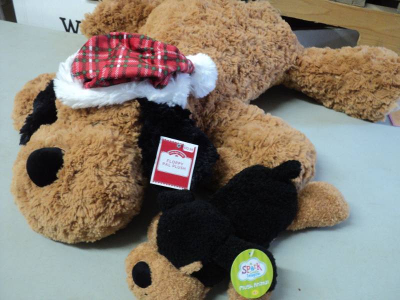 lot 75 image: Large Dog and Puppy...