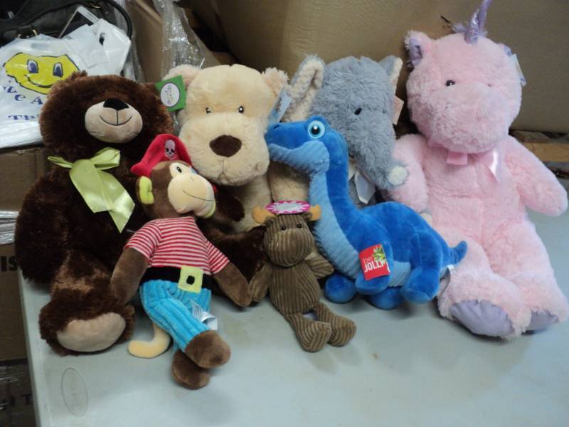 lot 77 image: Stuffed Animals...