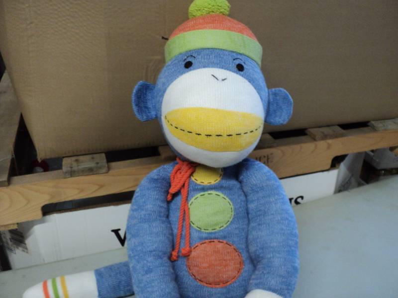 lot 78 image: Large Sock Monkey...