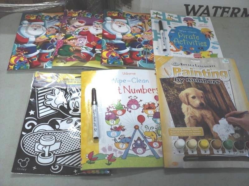 lot 80 image: Painting by Numbers Coloring Books ...