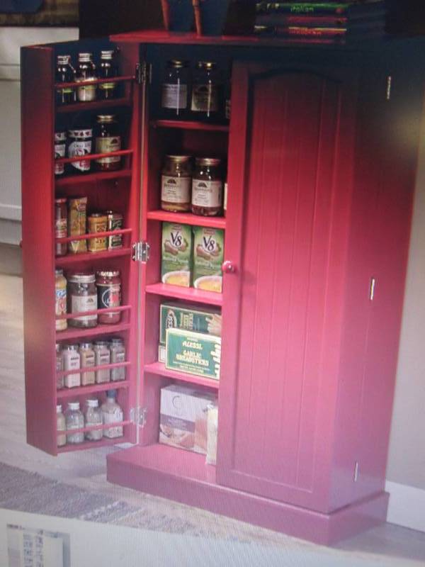 Double Door Pantry Open Box Retail Furniture Home Decor