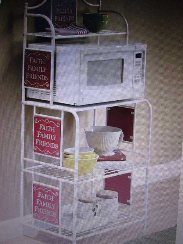 lot 35 image: Faith Family Friends Microwave Stan...