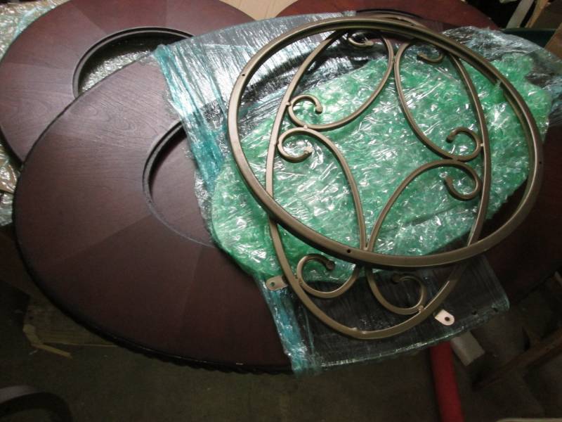 lot 42 image: Coffee Table Top, End Table Wood To...