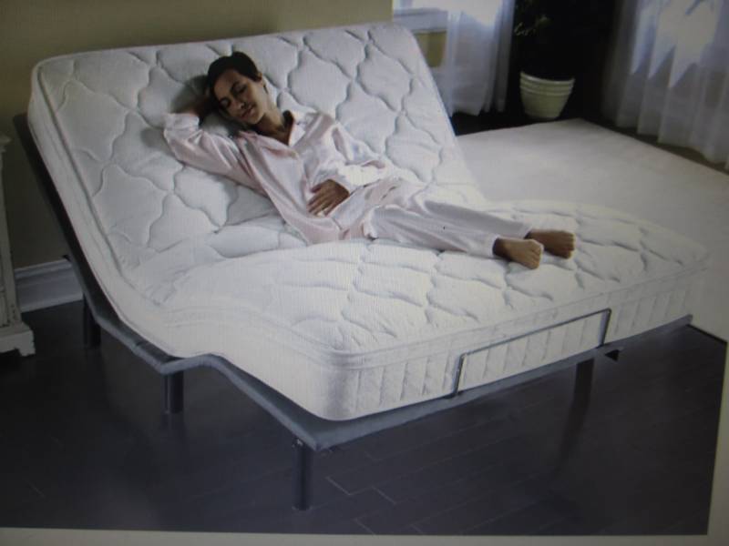 lot 58 image: Adjustable Electric Queen-Bed Base ...