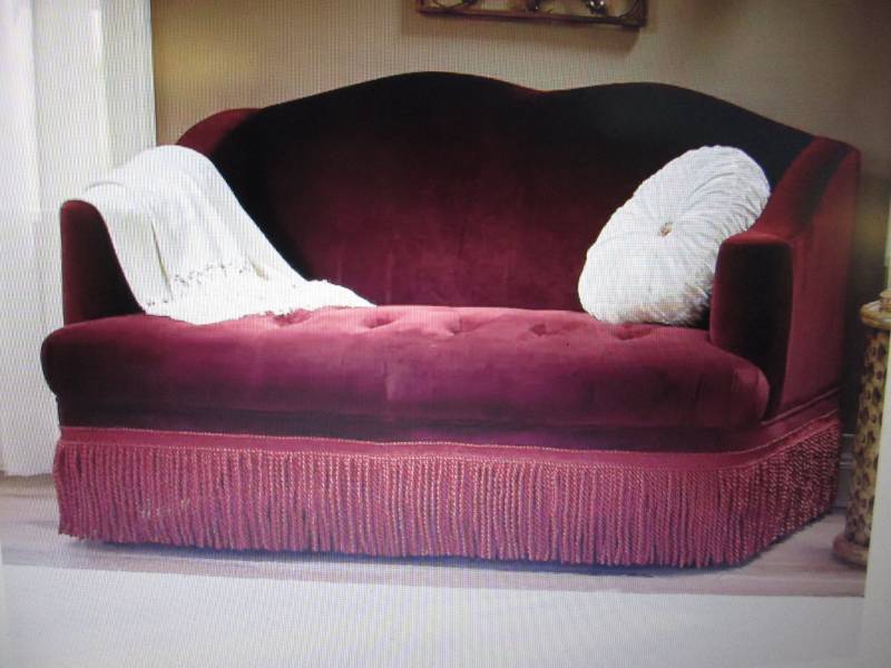 lot 74 image: Tate Tassel Sofa open box Retail $3...