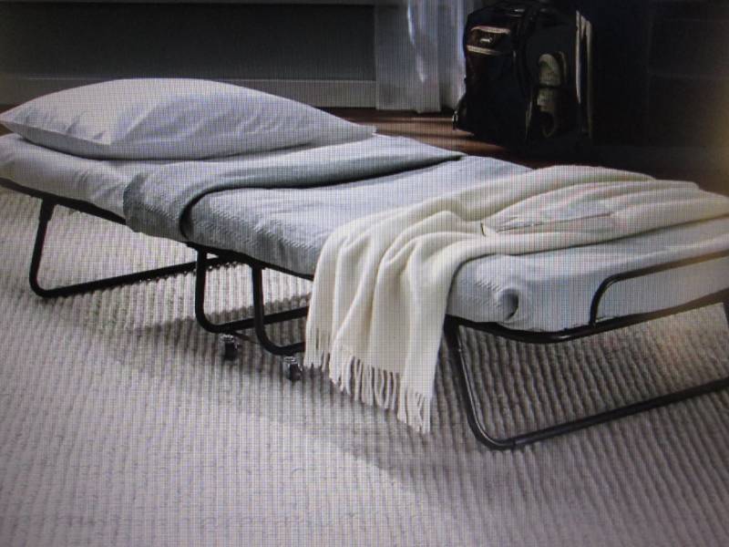 lot 96 image: Parker Folding Bed open box Retail ...