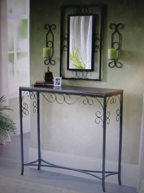 lot 100 image: Kerry Console Set open box Retail $...