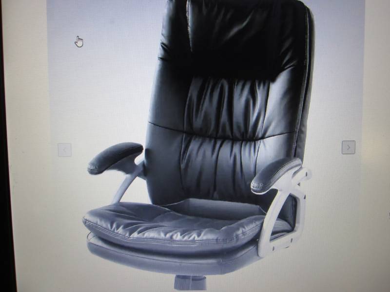 lot 107 image: Executive Office Chair open box Ret...