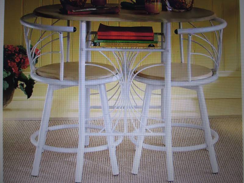 lot 130 image: Colorful Bistro Set open box Retail...