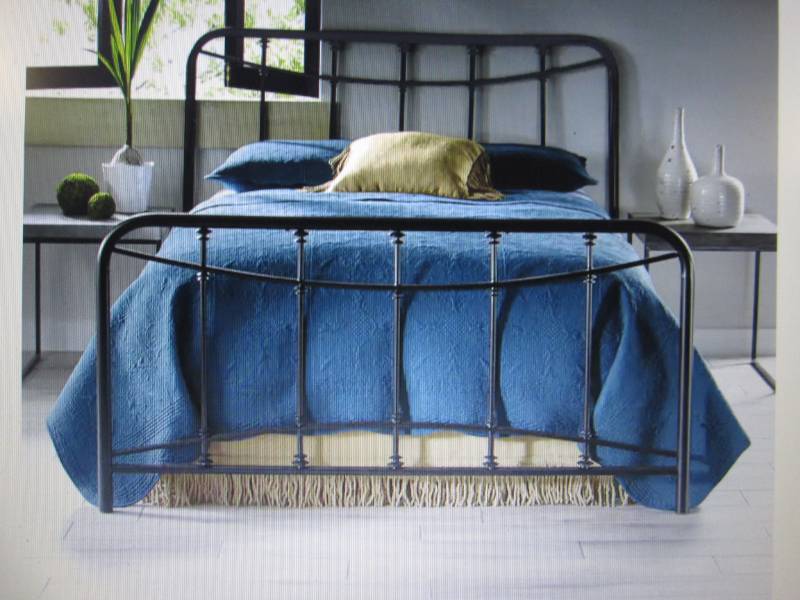 lot 174 image: Metal Bed Queen open box Retail $19...