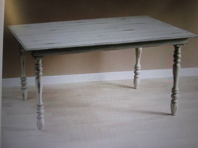 lot 178 image: Ellis Farmhouse Table open box Reta...
