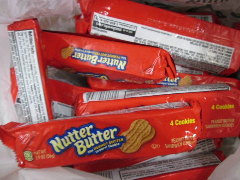 lot 194 image: 12- 1.9 oz Pks NutterButter Cookies...