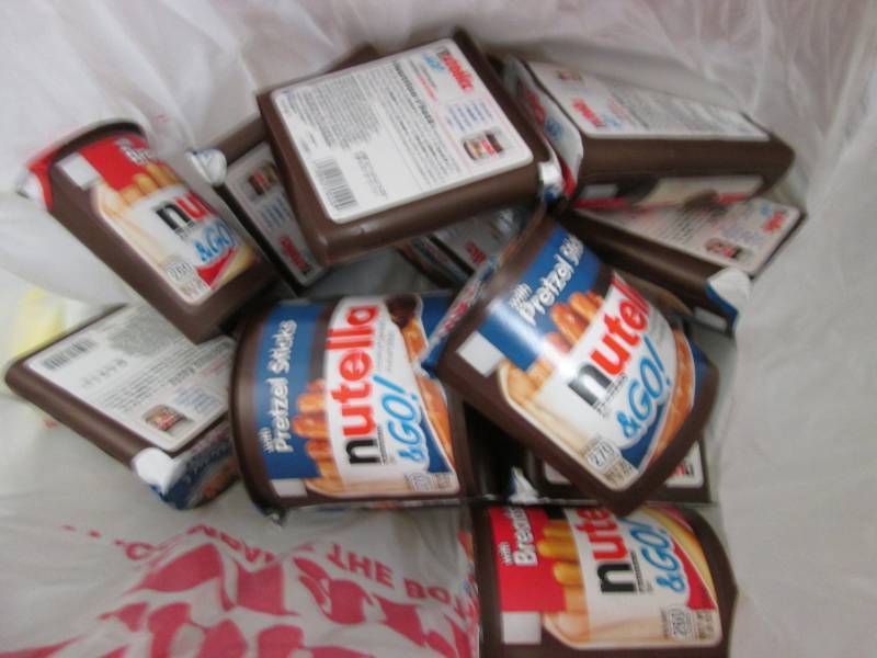 lot 195 image: 12- 1.9 oz Pks Pretzel Sticks with ...