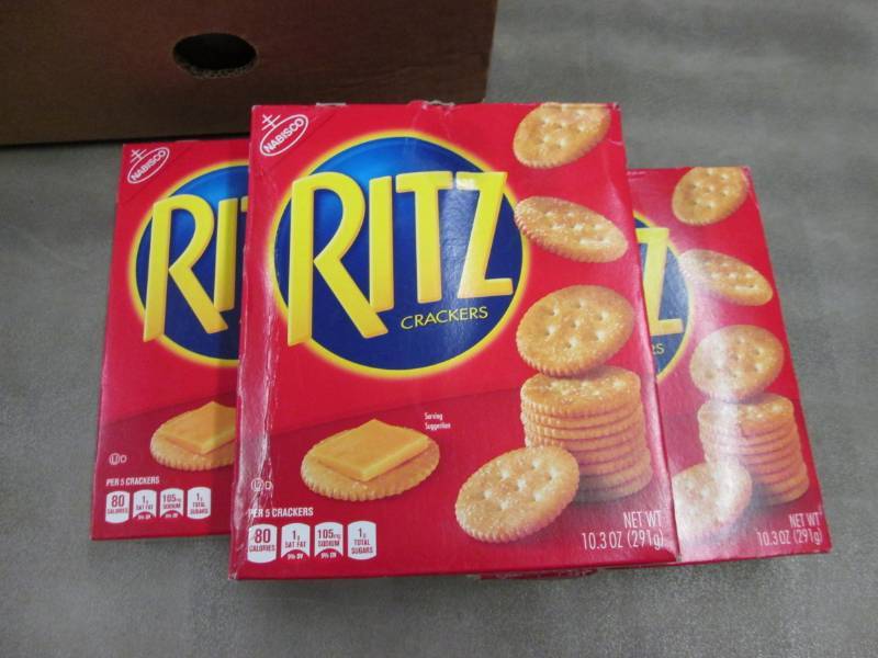 lot 201 image: 3 - 10.3 oz Boxes Ritz Crackers...